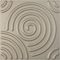 Ekena Millwork 19 5/8in. W x 19 5/8in. H Spiral EnduraWall Decorative 3D Wall Panel Covers 2.67 Sq. Ft. WP20X20SPCSV - alternate 1